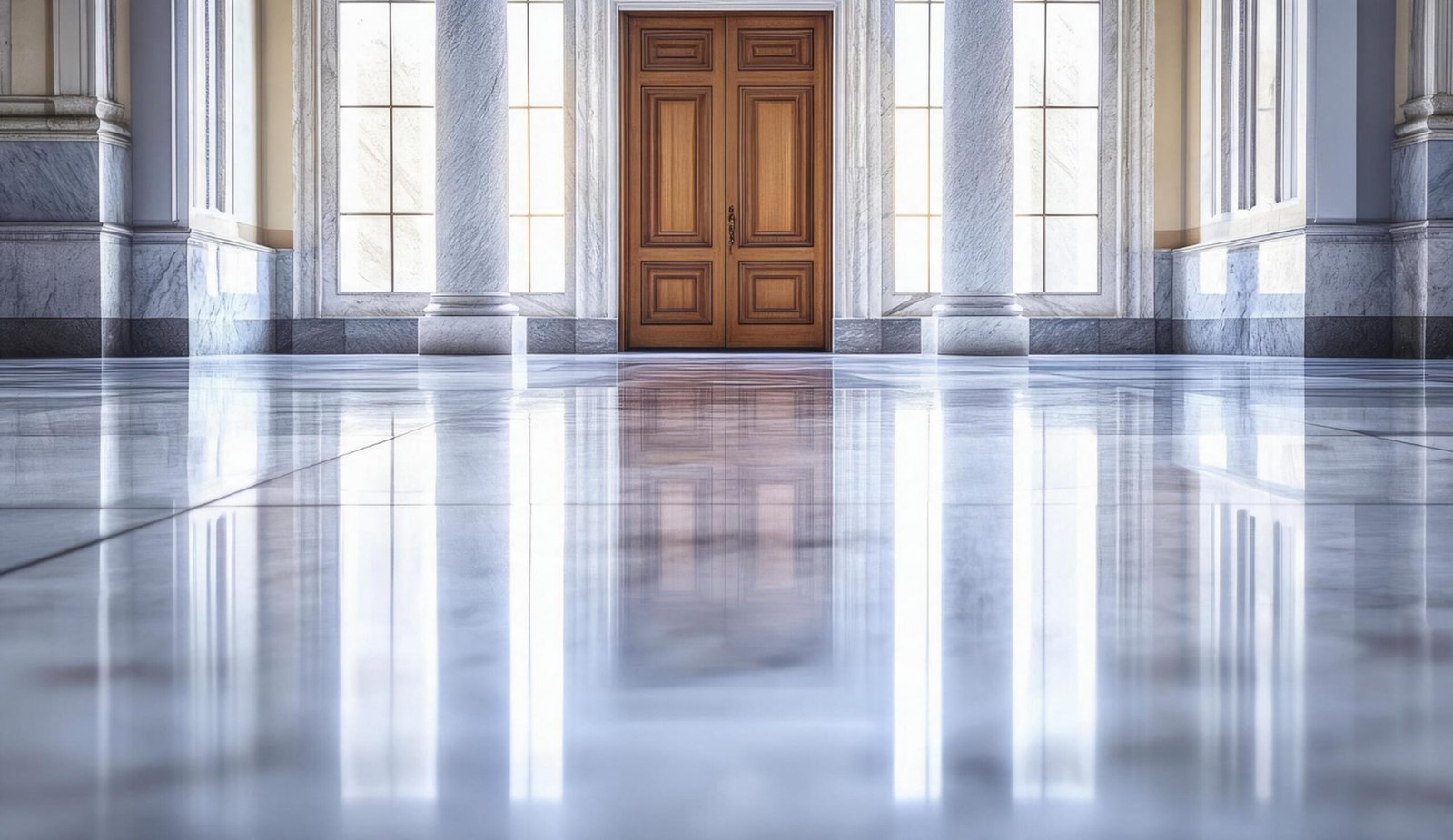 Restored Marble Floor