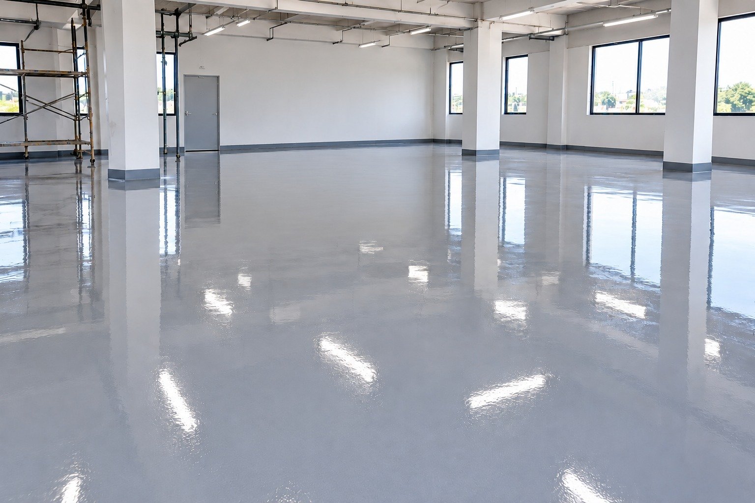 Finished Epoxy Floor